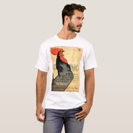 Cocorico Vintages französisches Plakat T-Shirt