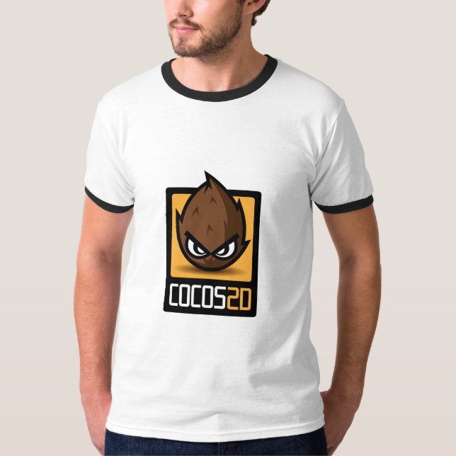cocos2d verärgerter T - Shirt (Vorderseite)