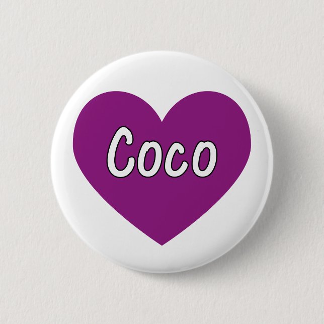 Cocos Button (Vorderseite)