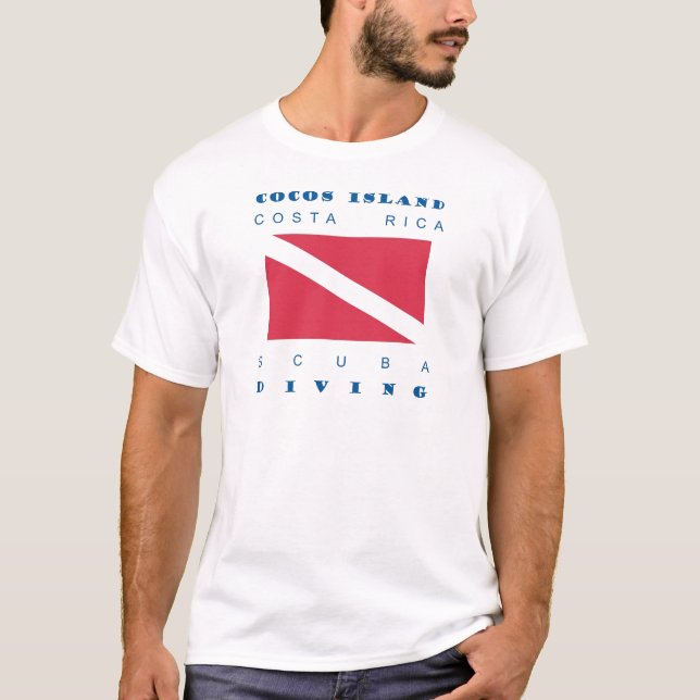 Cocos-Insel Costa Rica T-Shirt (Vorderseite)