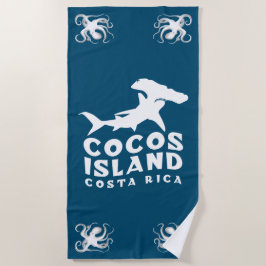 Cocos Island Costa Rica Hammerhead Shark Diving Strandtuch
