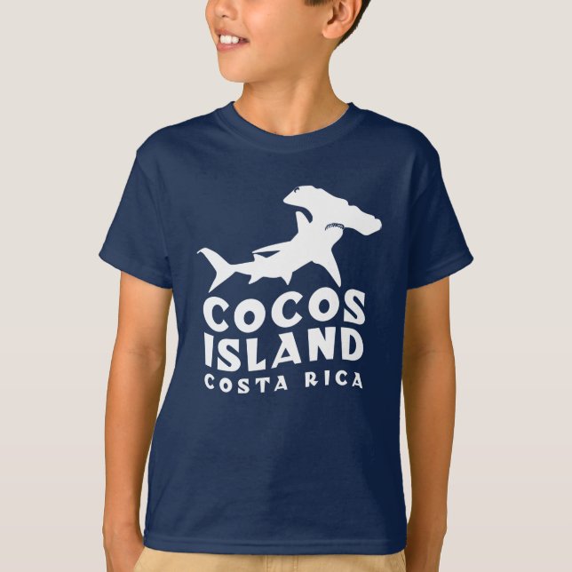 Cocos Island Costa Rica Hammerhead Shark Lover T-Shirt (Vorderseite)