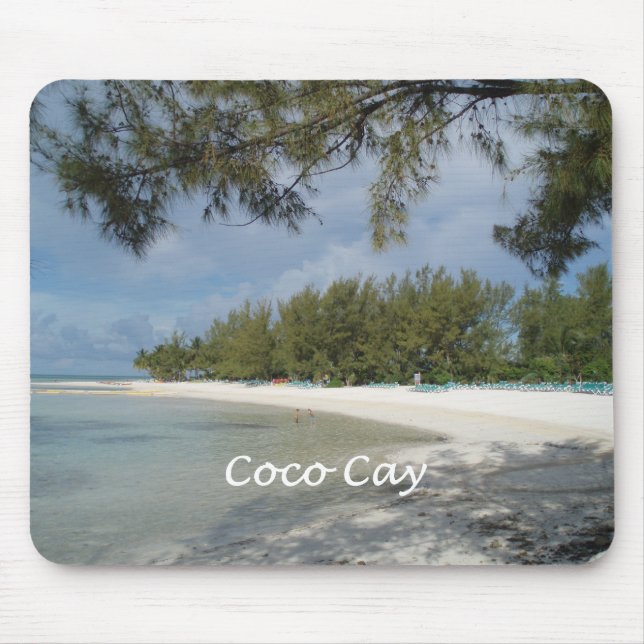 Cocoscay-Insel, Bahamas Mousepad (Vorne)