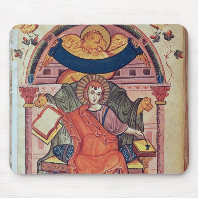 Cod.22 St Mark, vom Ada-Manuskript Mousepad (Vorne)