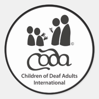 CODA-Aufkleber 3" Runder Aufkleber