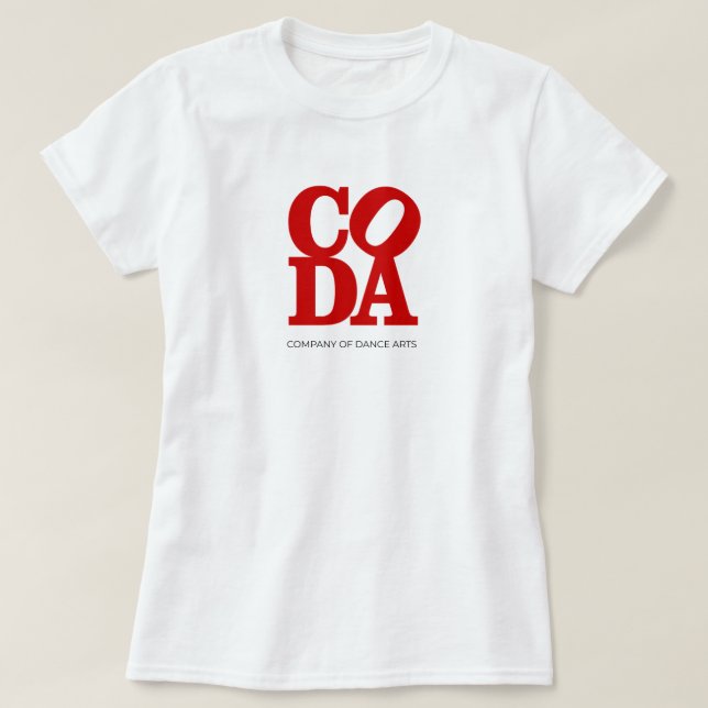 CODA-Liebe T-Shirt (Design vorne)
