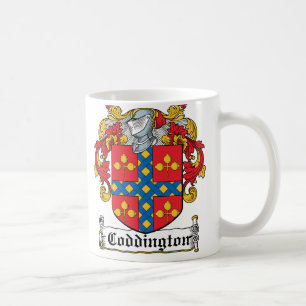Coddington Familienwappen Tasse