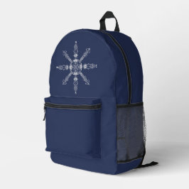 Coddiwomple. Verborgene Wörter Bedruckter Rucksack