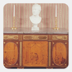 Code, 1776-79 quadratischer aufkleber