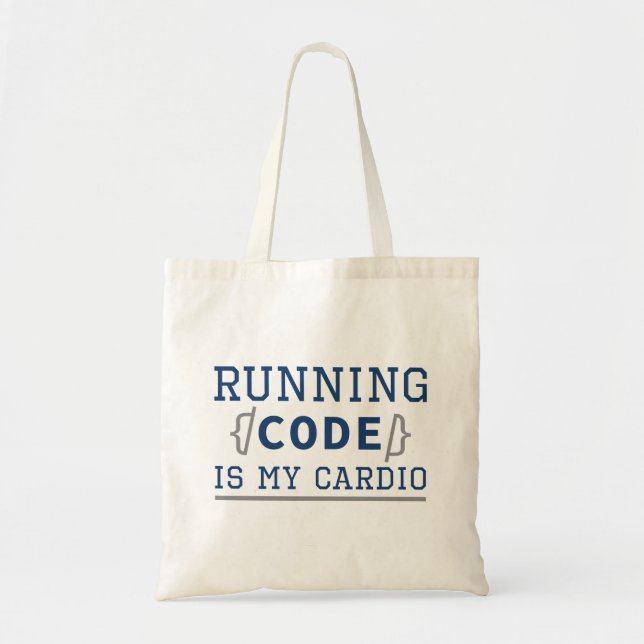 Code ausführen ist mein Cardio Tragetasche (Vorne)