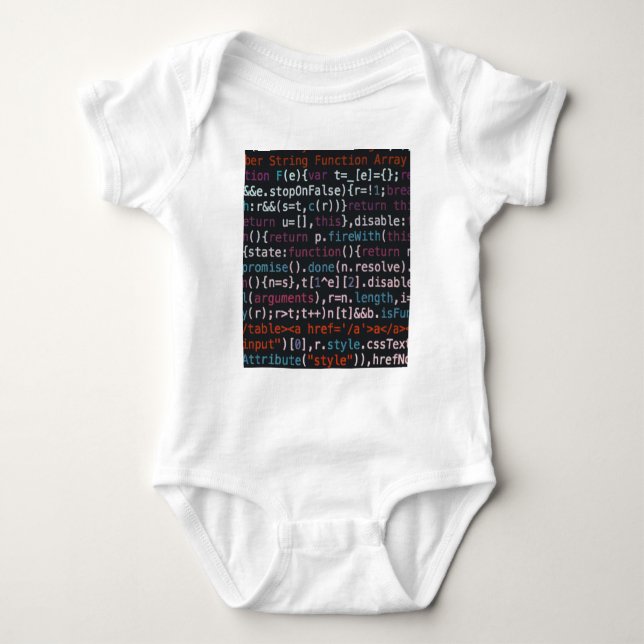 Code Baby Strampler (Vorderseite)