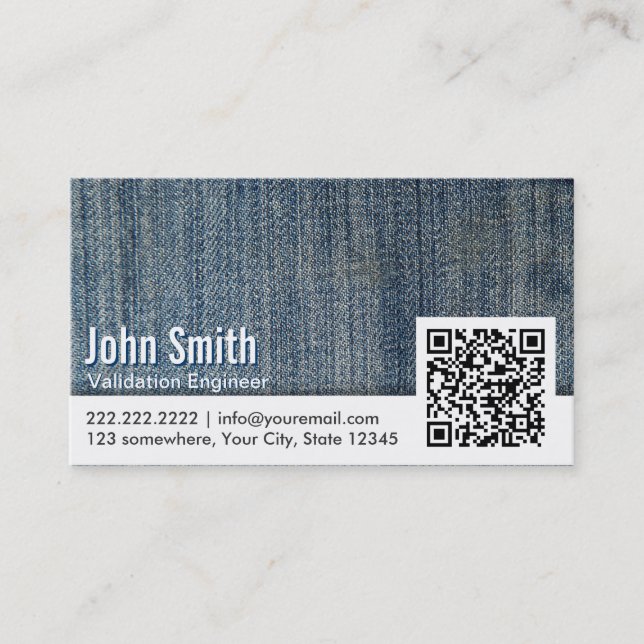 Code-Bestätigungs-Ingenieur-Visitenkarte der Visitenkarte (Vorderseite)