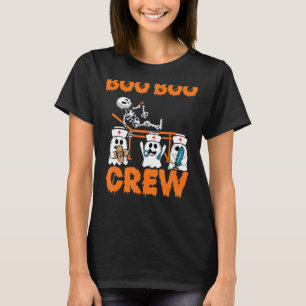 Code Boo Boo Crew Lustiger Geist Krankenschwester T-Shirt