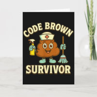 Code Brown Überlebender Lustiger Krankenpfleger Cn