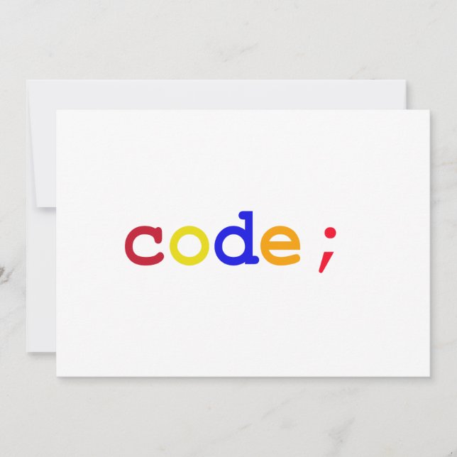 CODE EINLADUNG (Vorderseite)