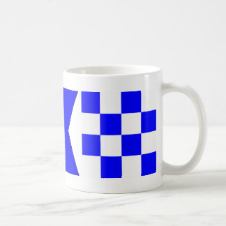 Code-Flagge Ian Kaffeetasse