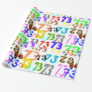 Code-Geschenk-Verpackung des Amateurfunk-73 Geschenkpapier