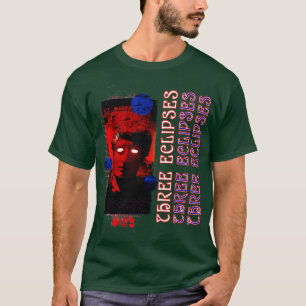 Code Griechische Statue Grunge Outrun Drei Schatzs T-Shirt