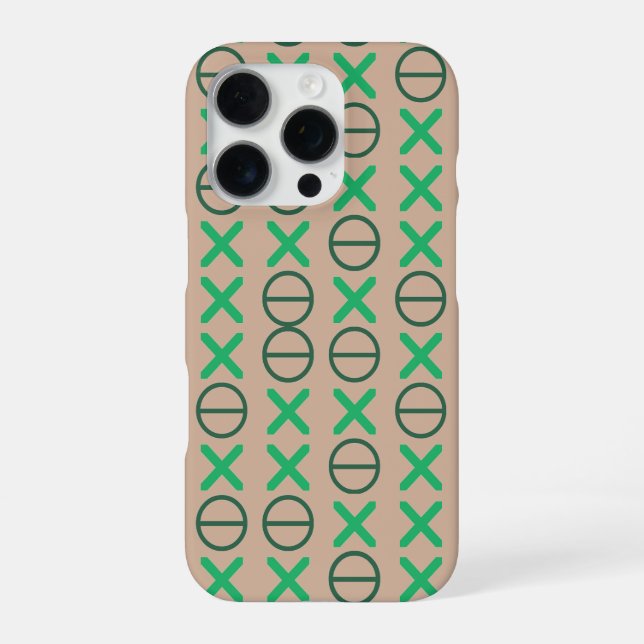 CODE grün neutral iPhone Hülle (Rückseite)