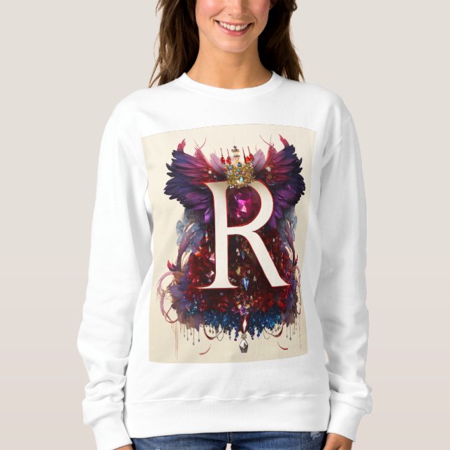 "Code im Stil: Das R-T-Shirt" "R You Ready?" Sweatshirt (Vorderseite)