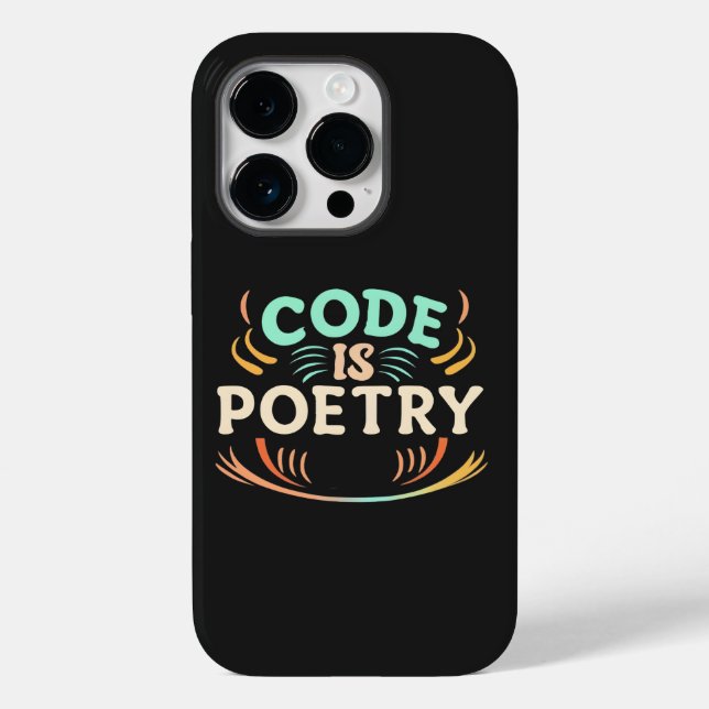 Code ist Poesie: Entfesseln Sie die Kunst Ihres Pr Case-Mate iPhone Hülle (Rückseite)