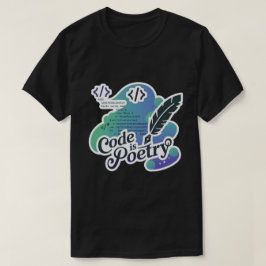 Code ist Poetry Funny Programmer T-Shirt