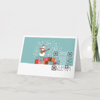 Code-Karte 7" des Gruß-QR x5 " Karte