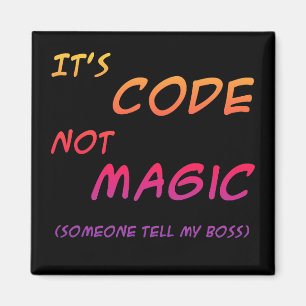 Code Magic Magnet