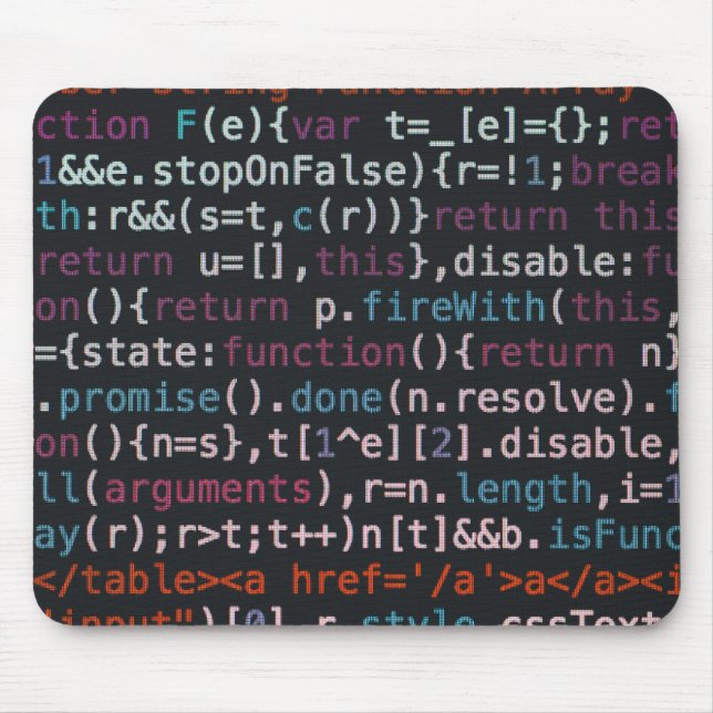 Code Mousepad (Vorne)