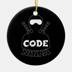 Code Ninja Computer Coding Engineer Funny Lovers Keramik Ornament