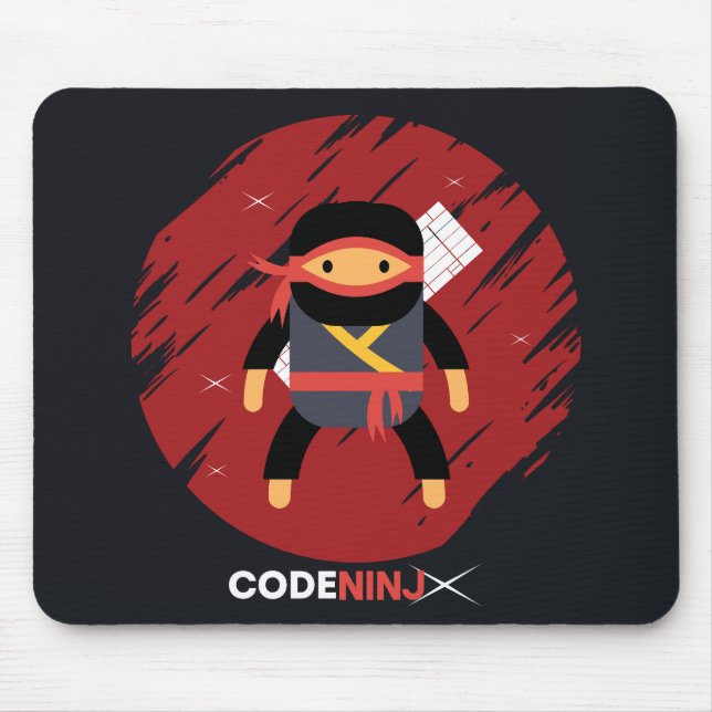 Code Ninja Programmer Mousepad (Vorne)