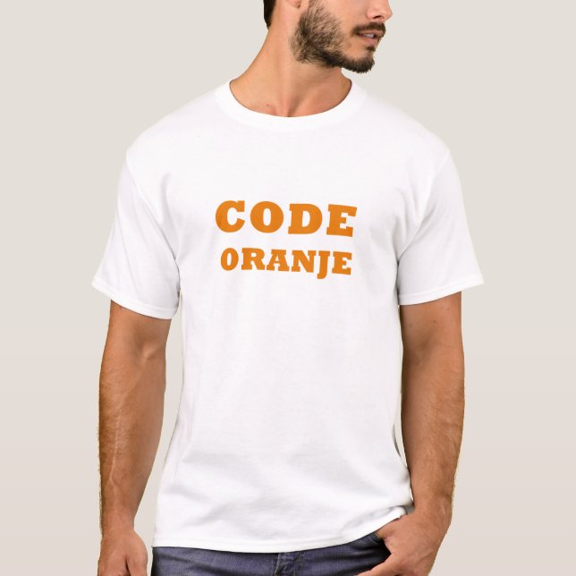 Code Oranje Dutch Pride Unisex T - Shirt (Vorderseite)