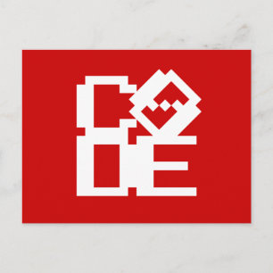 CODE POSTKARTE