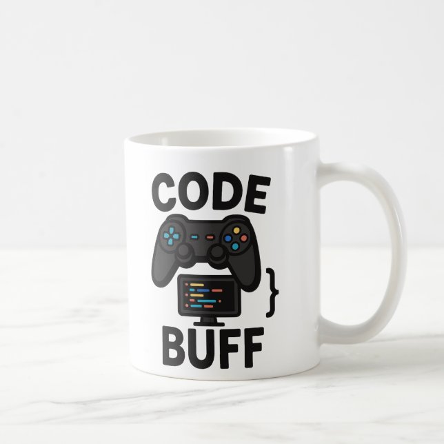 Code. Spiel. Wieder von vorne. | Tasse für Program (Rechts)