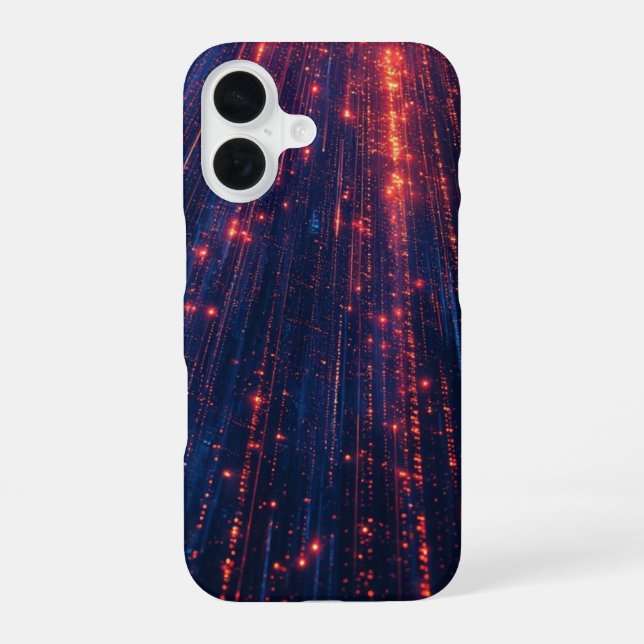 Code Stream Ascent  iPhone 16 Hülle (Rückseite)