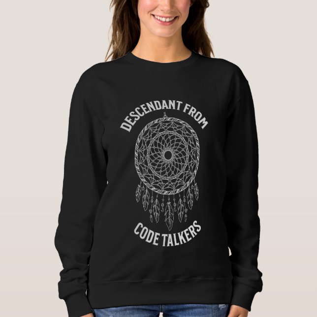 Code Talkers Native American Indigenous Sweatshirt (Vorderseite)