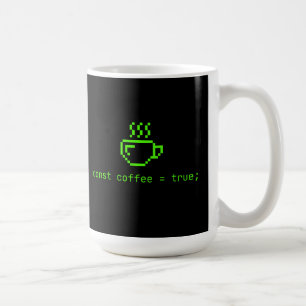 Code und Coffee Life sind gut Kaffeetasse