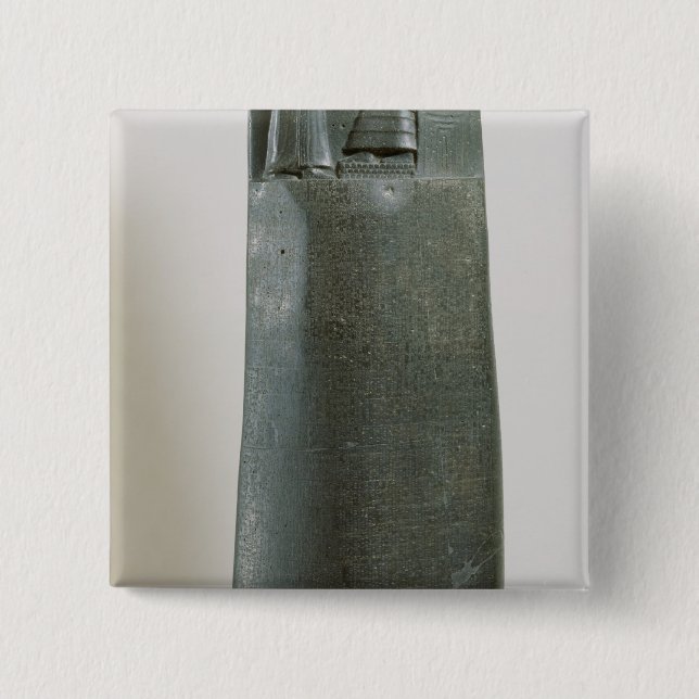 Code von Hammurabi Button (Vorderseite)
