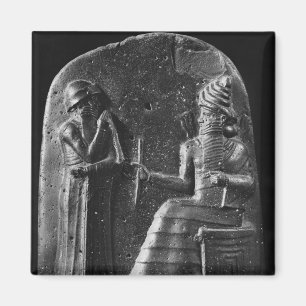 Code von Hammurabi, Spitze des Stele Magnet