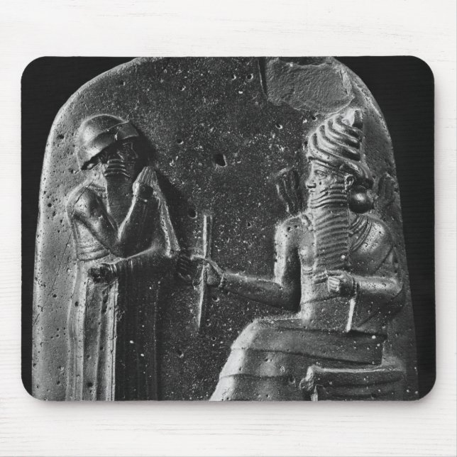 Code von Hammurabi, Spitze des Stele Mousepad (Vorne)