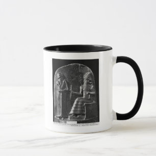 Code von Hammurabi, Spitze des Stele Tasse