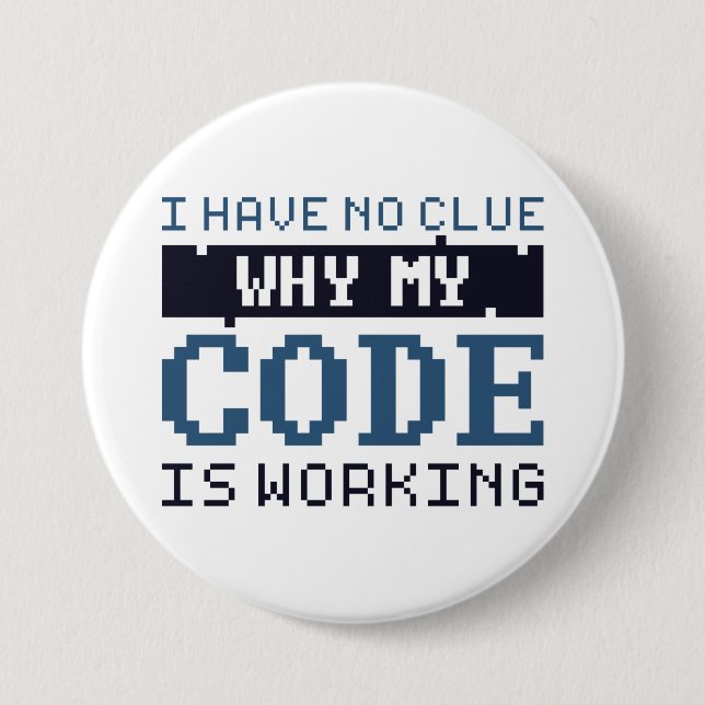 Codearbeit Button (Vorderseite)