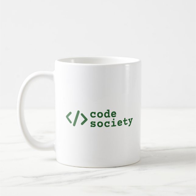 Codegesellschaft Kaffeetasse (Links)
