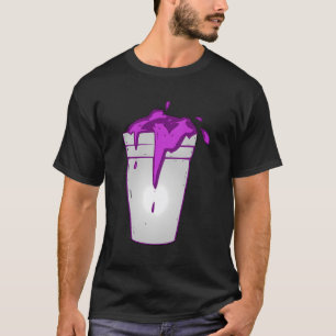 Codein Lean Double Cup Styrofoam Lila Drank CU T-Shirt