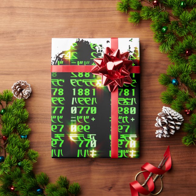 Codematrix Geschenkpapier (Feiertagsgeschenk)