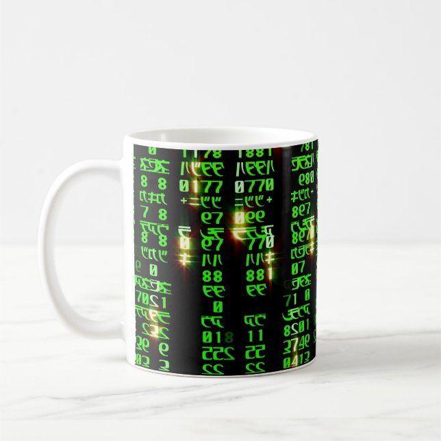 Codematrix Kaffeetasse (Links)