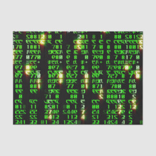 Codematrix Seidenpapier
