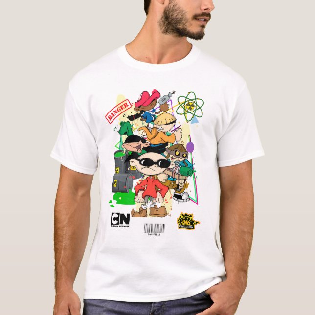 Codename: Kids Next Door – KND Team 90s Cartoon Ar T-Shirt (Vorderseite)