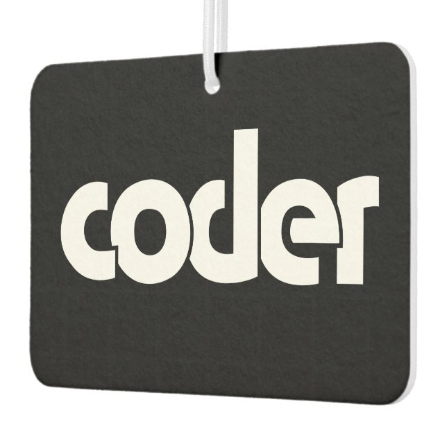 Coder Air Freshener Autolufterfrischer (Links)