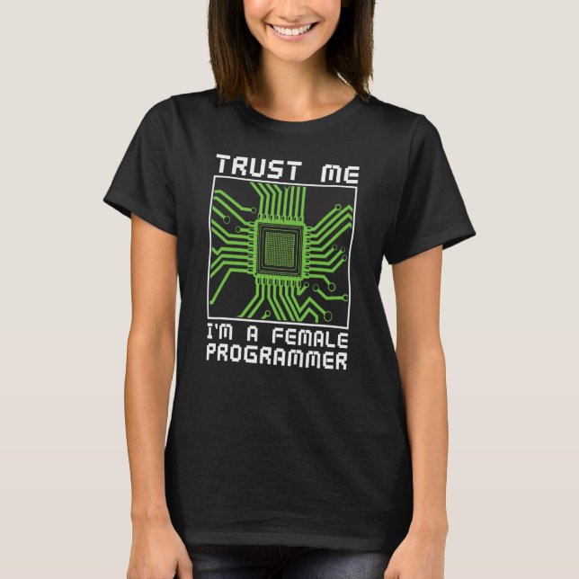 Coder Microchip Coding - Software Engineer Program T-Shirt (Vorderseite)